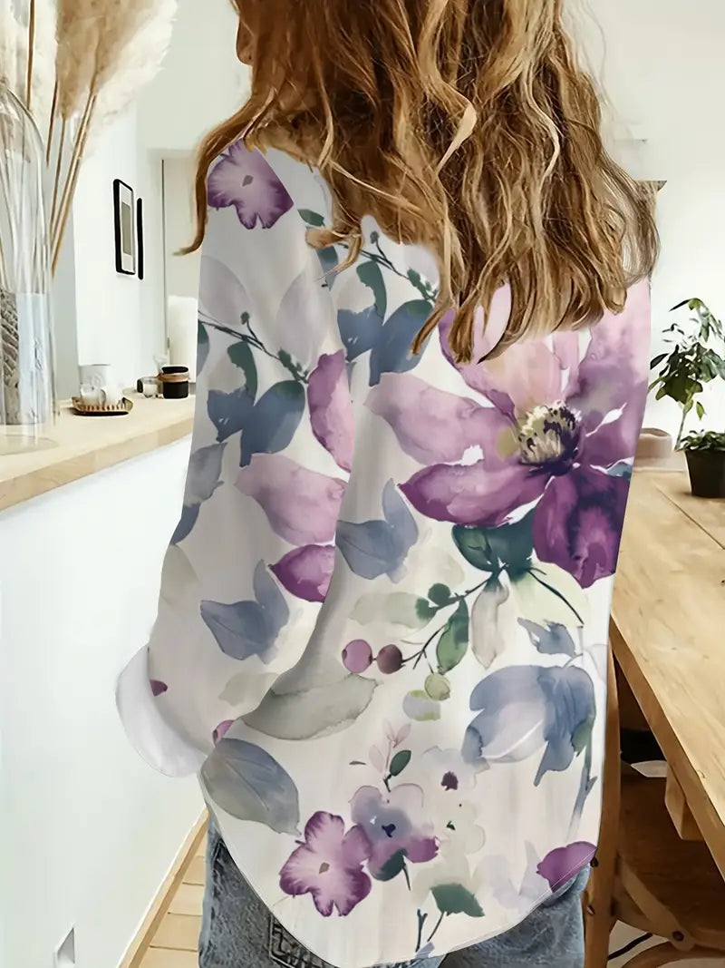 Roxanne - Blouse florale élégante