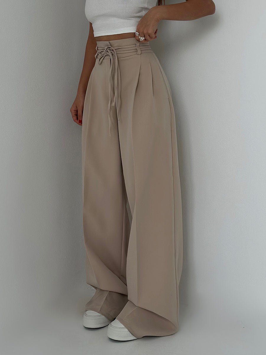 Stephanie - Pantalon taille haute
