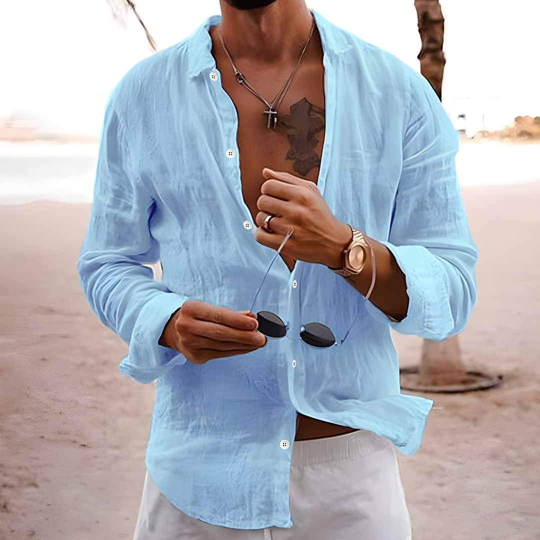 Giordano | Chemise d’été en coton naturel