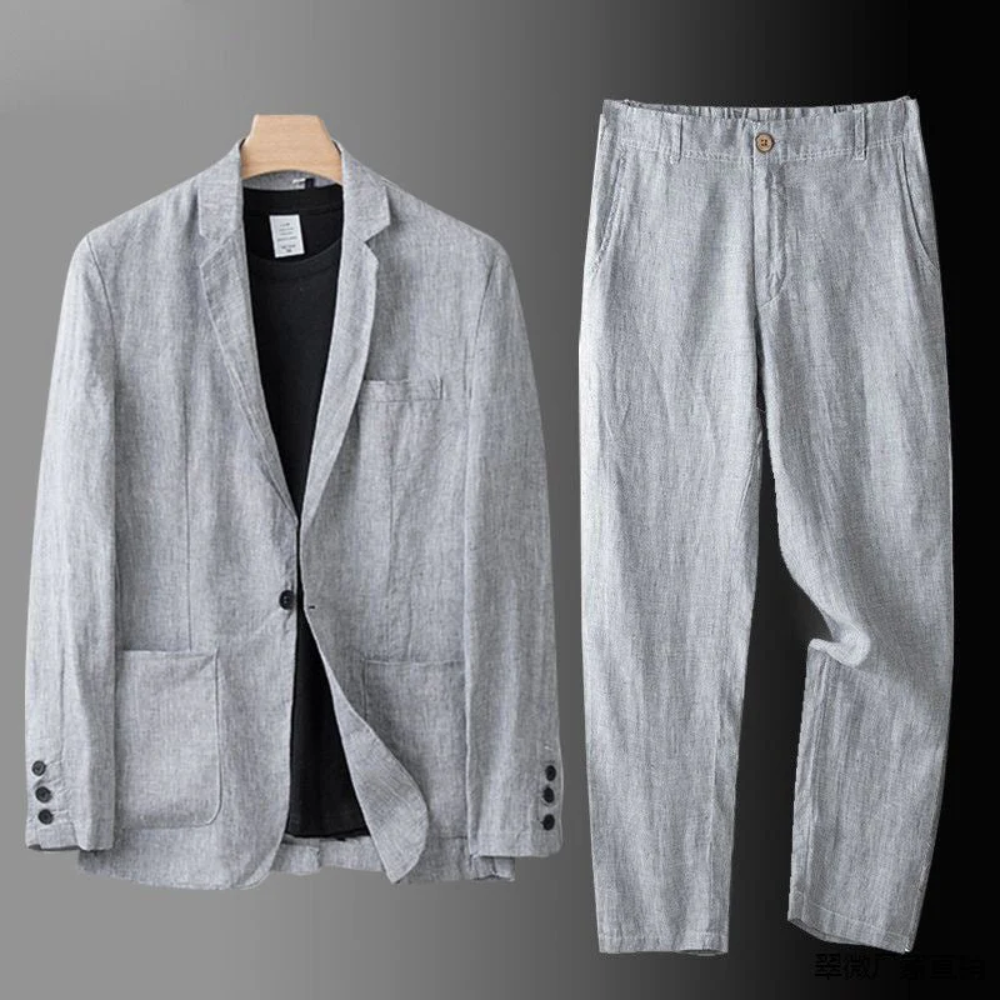 Alessandro | Ensemble en lin élégant