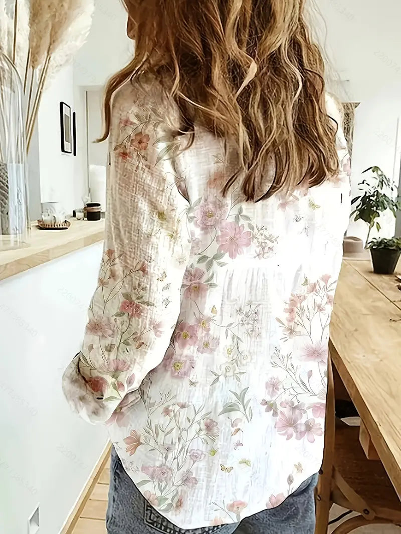 Sariah - Blouse élégante à fleurs