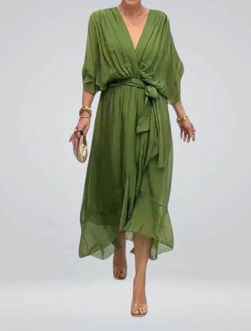 Daria | robe légère à col en v