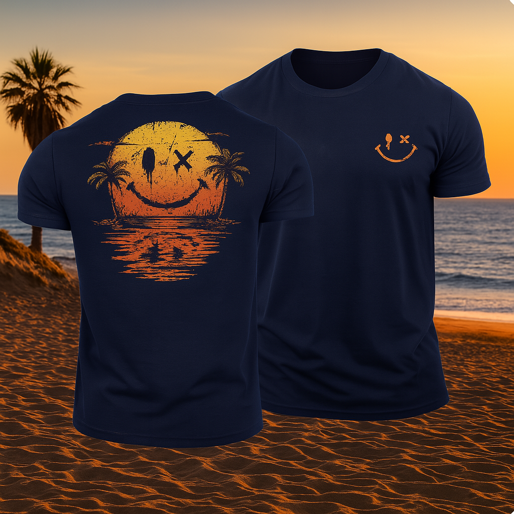 Matteo | T-shirt estival Smiley Ocean