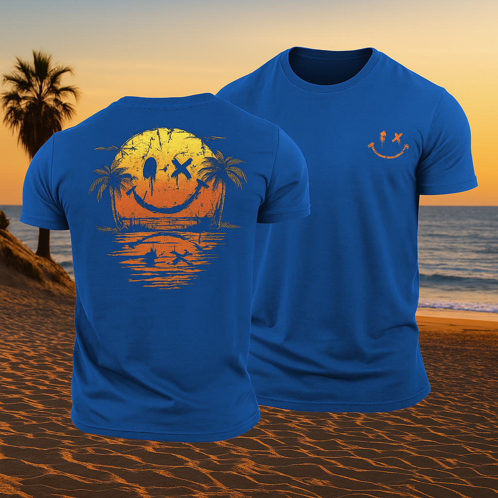 Matteo | T-shirt estival Smiley Ocean