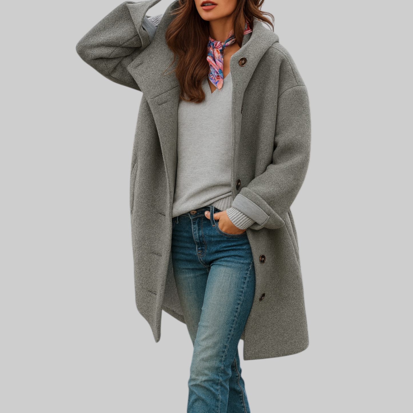Freja | Manteau mi-long douillet du quotidien