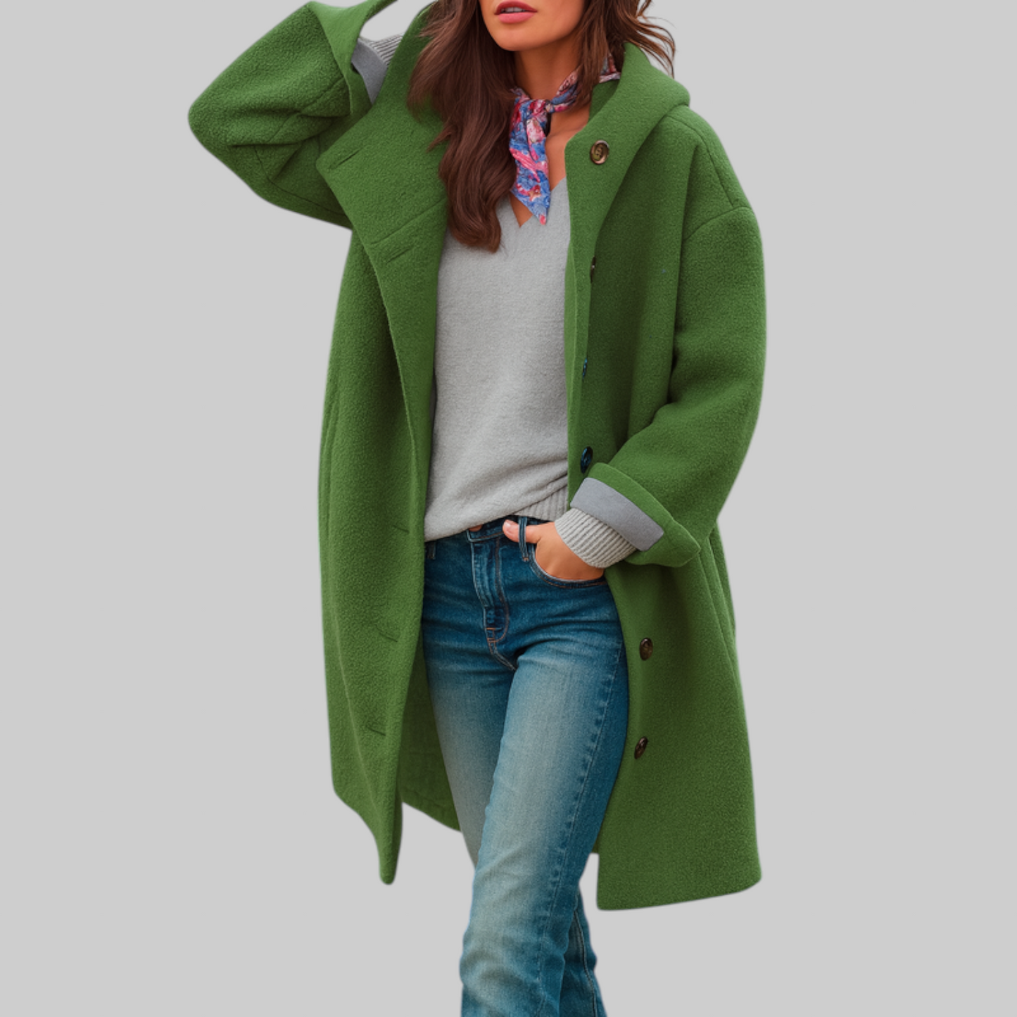 Freja | Manteau mi-long douillet du quotidien