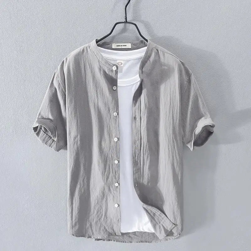 Alexandre | Chemise d’été en coton et lin