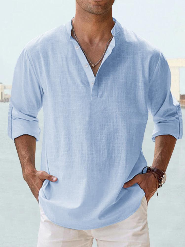 Leon | Chemise en Lin Respirante