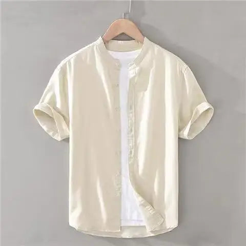 Alexandre | Chemise d’été en coton et lin