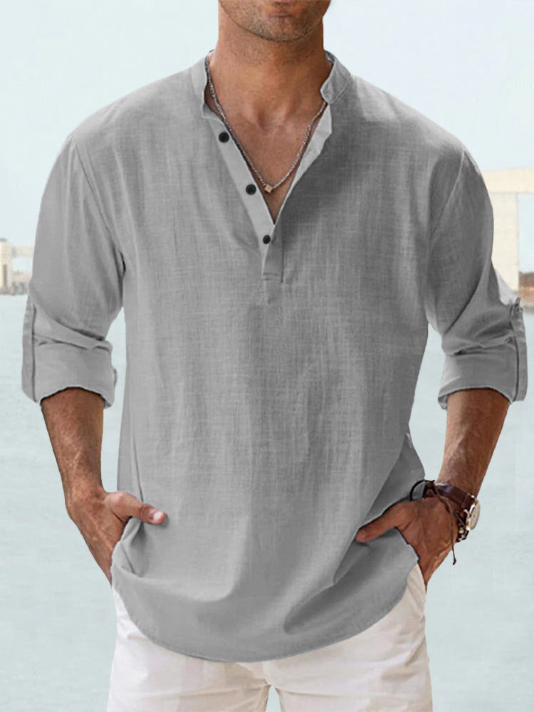 Leon | Chemise en Lin Respirante