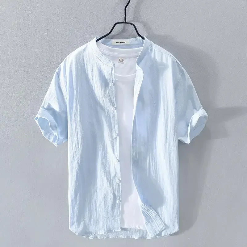 Alexandre | Chemise d’été en coton et lin
