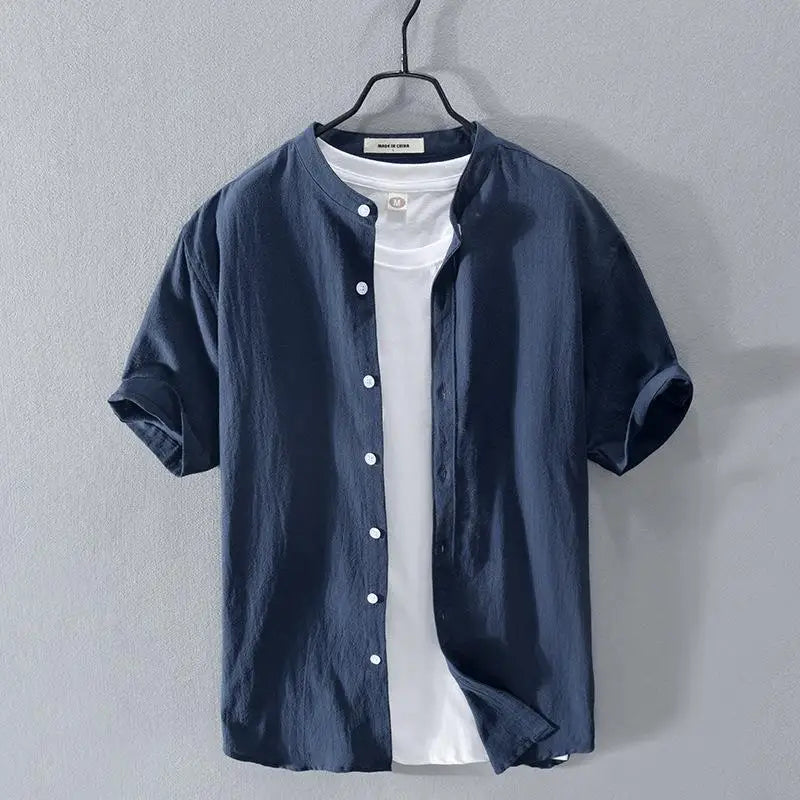 Alexandre | Chemise d’été en coton et lin