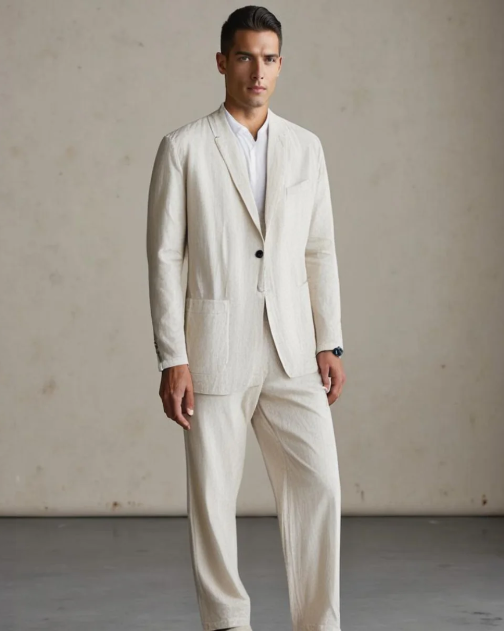 Alessandro | Ensemble en lin élégant