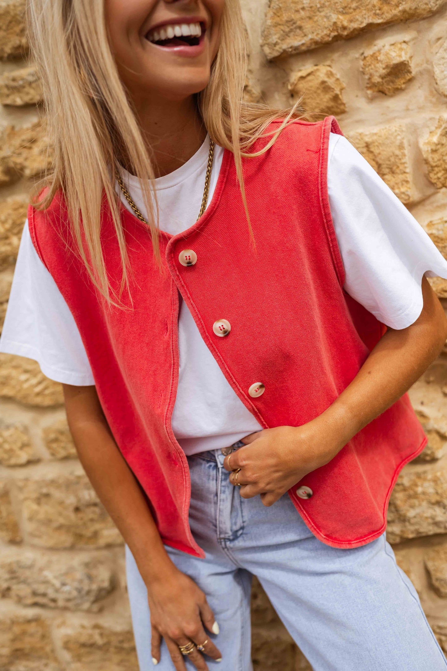 Zaina - Gilet élégant pour l'été