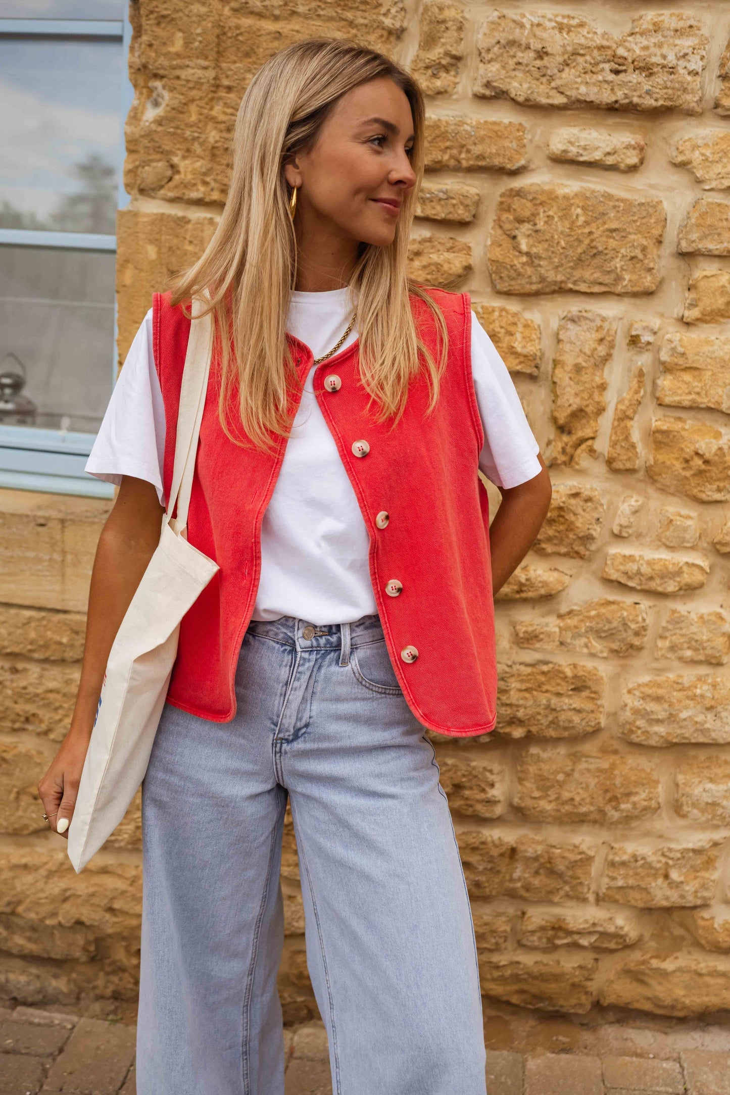 Zaina - Gilet élégant pour l'été