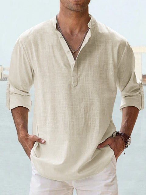 Leon | Chemise en Lin Respirante