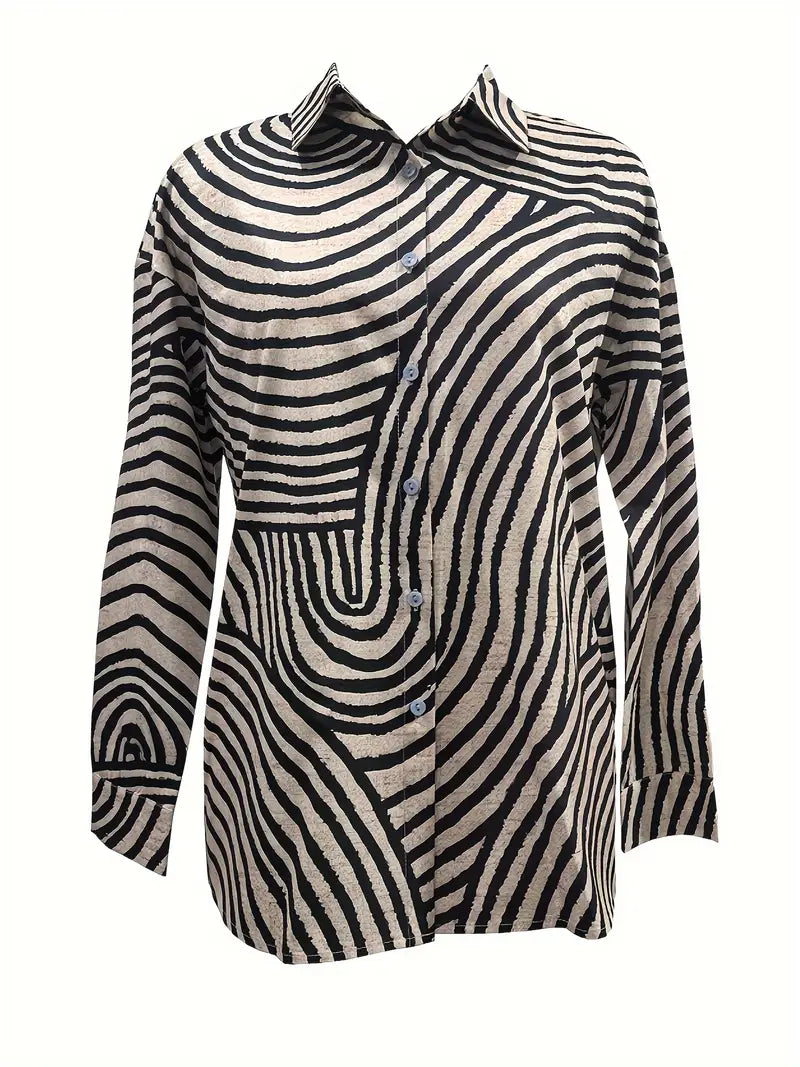 Marielle - Blouse rayée élégante
