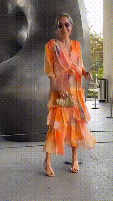 Elyse - Robe longue bohème élégante