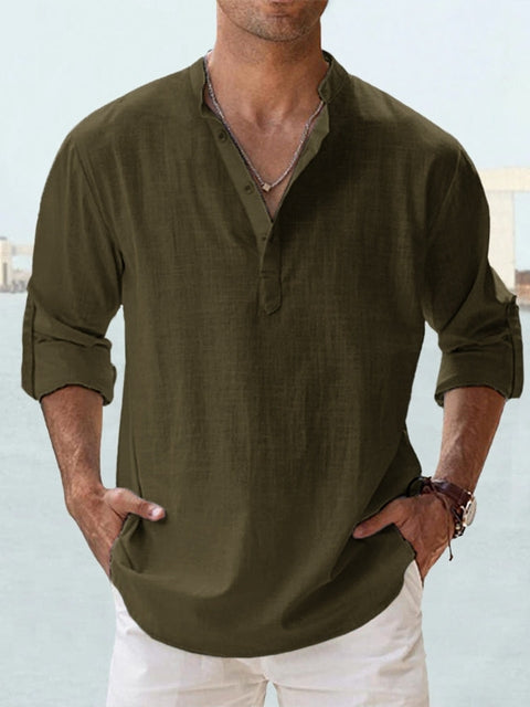 Leon | Chemise en Lin Respirante
