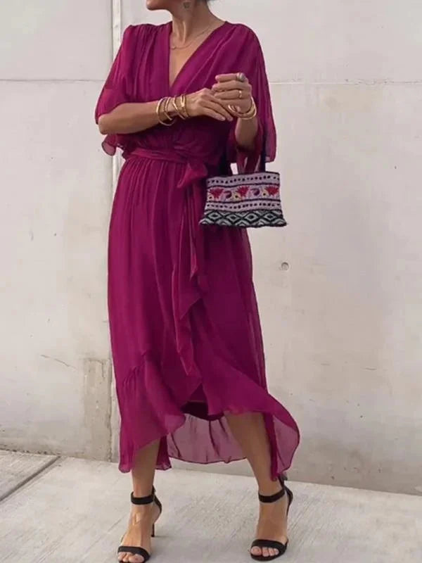 Daria | robe légère à col en v