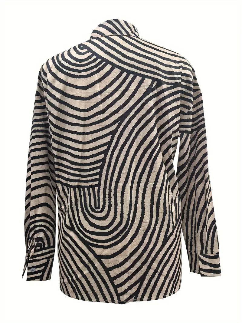 Marielle - Blouse rayée élégante