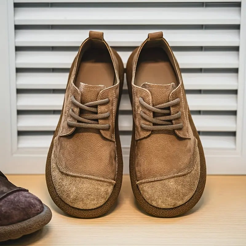 Abrantes | Baskets orthopédiques en cuir bovin ⏐ Édition Premium