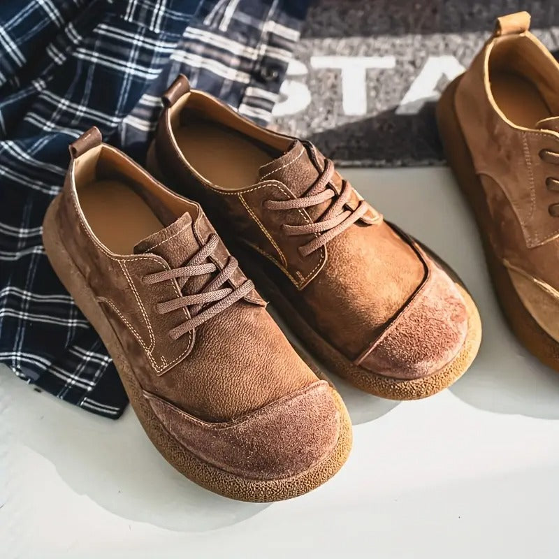 Abrantes | Baskets orthopédiques en cuir bovin ⏐ Édition Premium