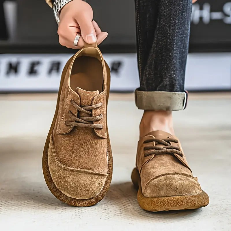 Abrantes | Baskets orthopédiques en cuir bovin ⏐ Édition Premium