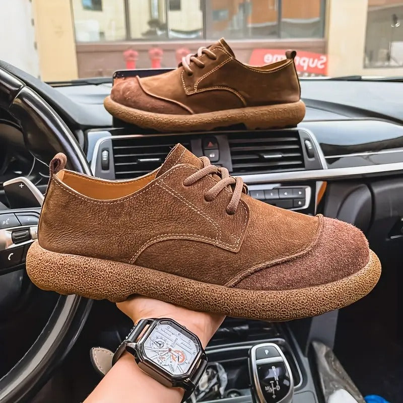 Abrantes | Baskets orthopédiques en cuir bovin ⏐ Édition Premium