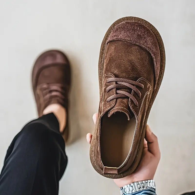 Abrantes | Baskets orthopédiques en cuir bovin ⏐ Édition Premium