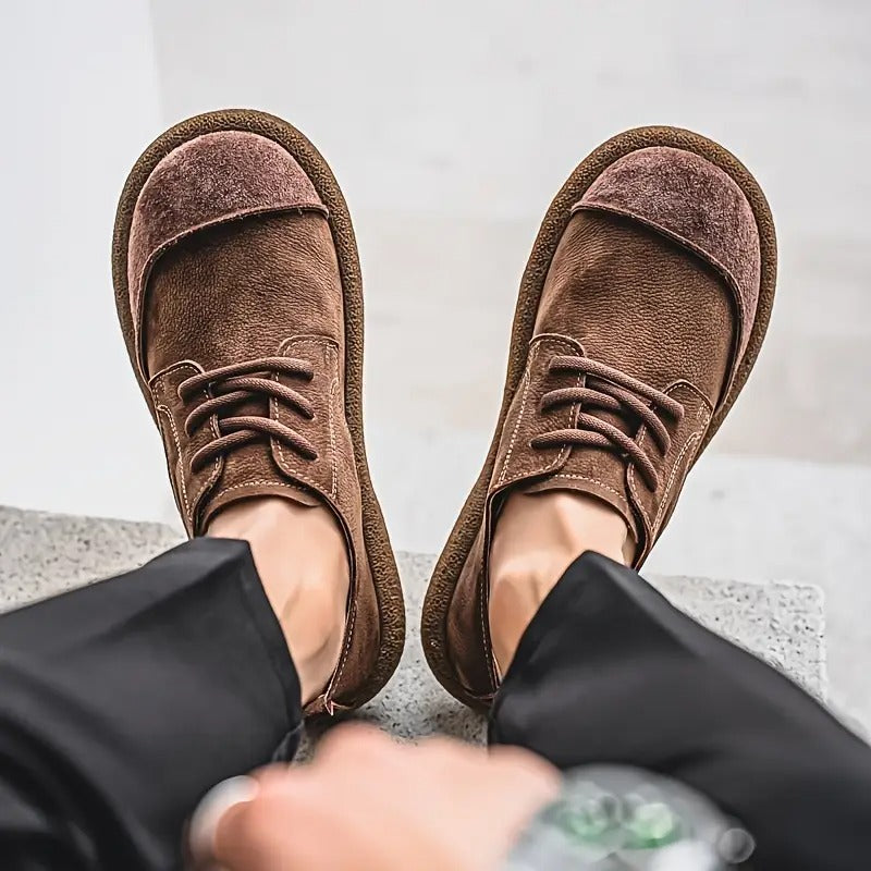 Abrantes | Baskets orthopédiques en cuir bovin ⏐ Édition Premium