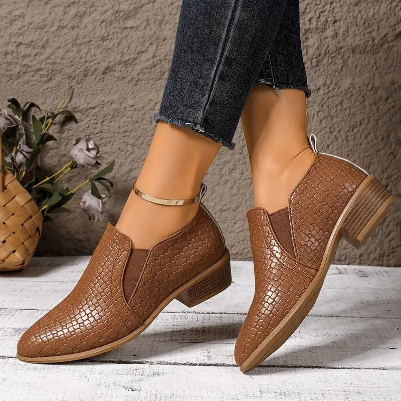 Alexandra | Chaussures Orthopédiques Oxford en Cuir ⏐ Édition Premium