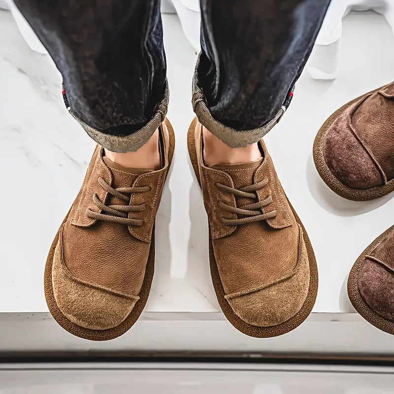 Abrantes | Baskets orthopédiques en cuir bovin ⏐ Édition Premium