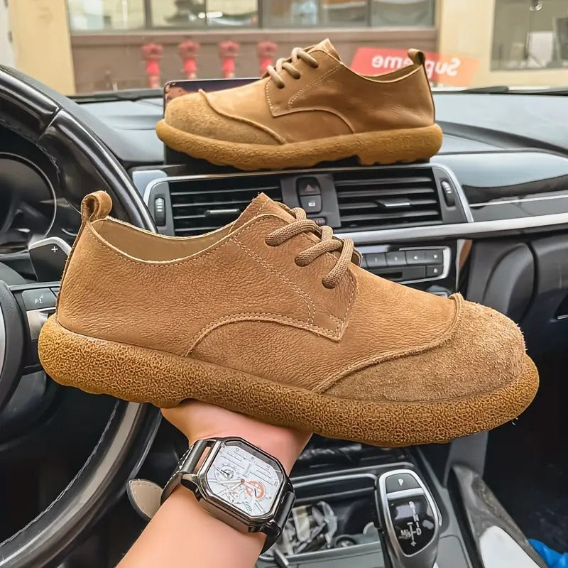 Abrantes | Baskets orthopédiques en cuir bovin ⏐ Édition Premium