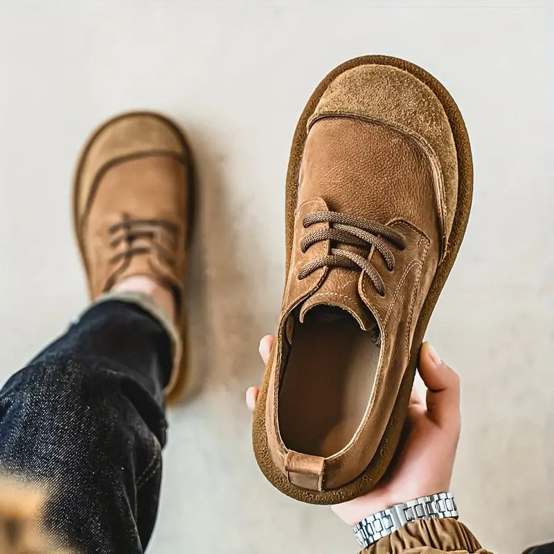 Abrantes | Baskets orthopédiques en cuir bovin ⏐ Édition Premium