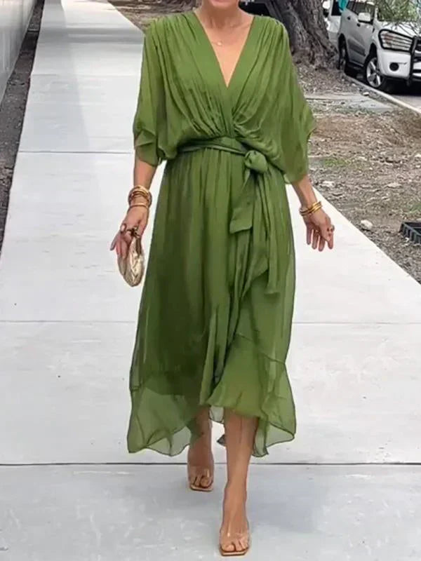 Daria | robe légère à col en v