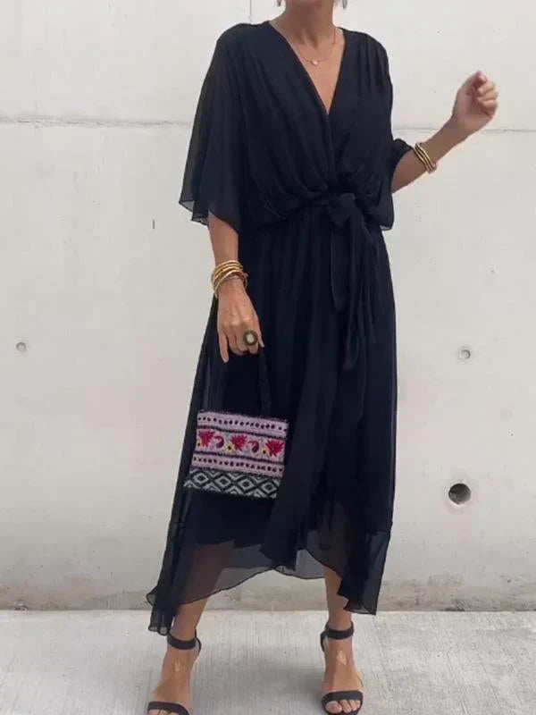 Daria | robe légère à col en v