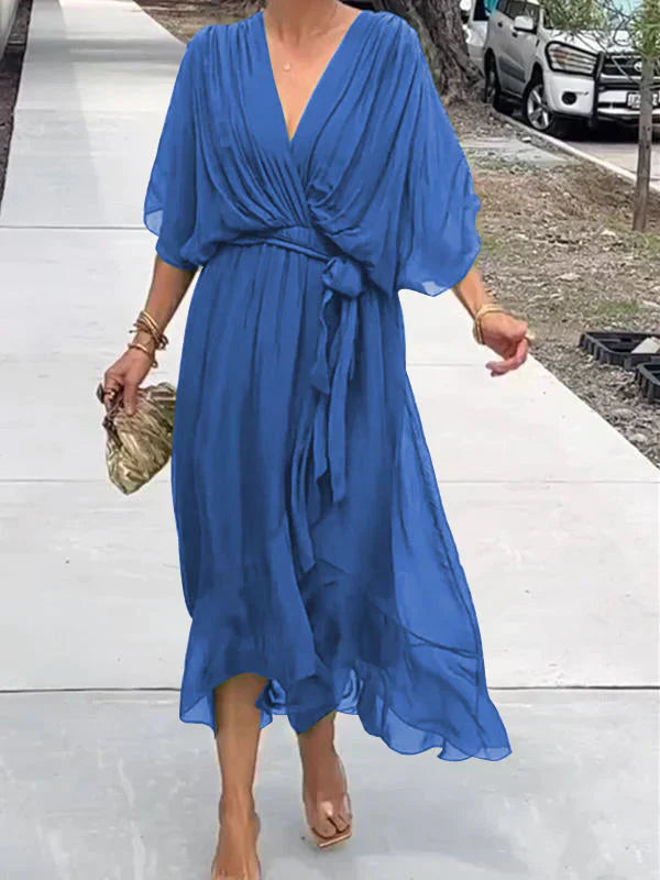 Daria | robe légère à col en v