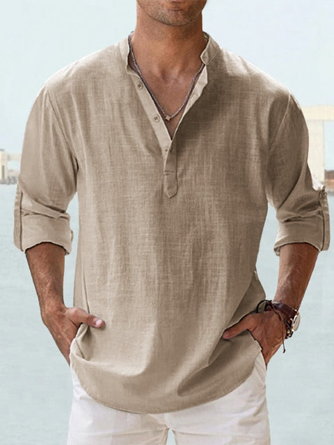 Leon | Chemise en Lin Respirante