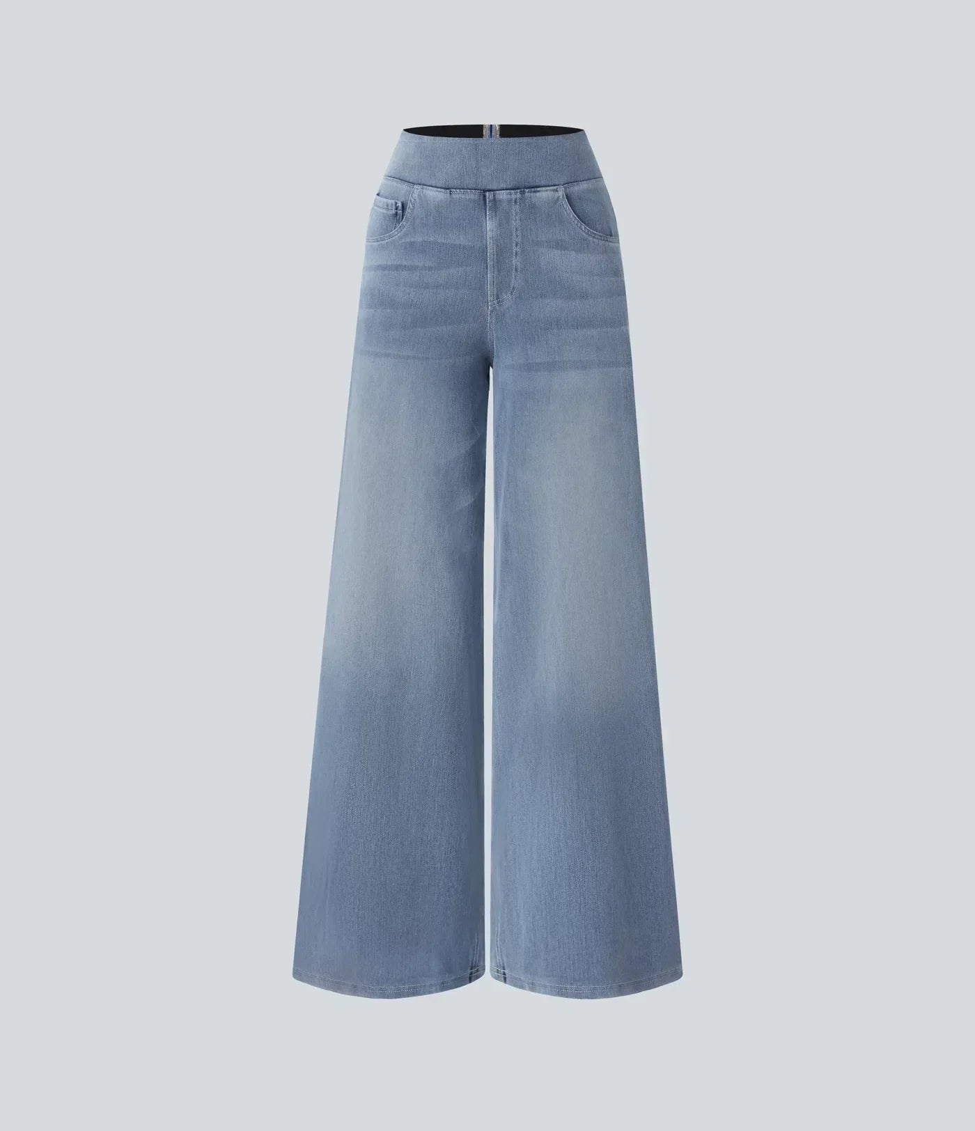 Serafina - Elastic High Waist Pants