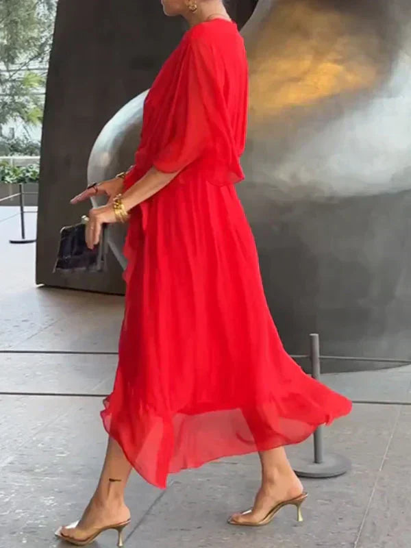 Daria | robe légère à col en v