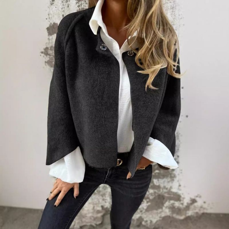 Elise | Veste courte à manches évasées chic