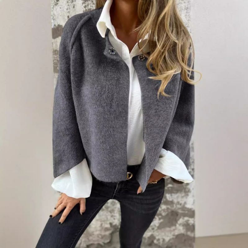Elise | Veste courte à manches évasées chic