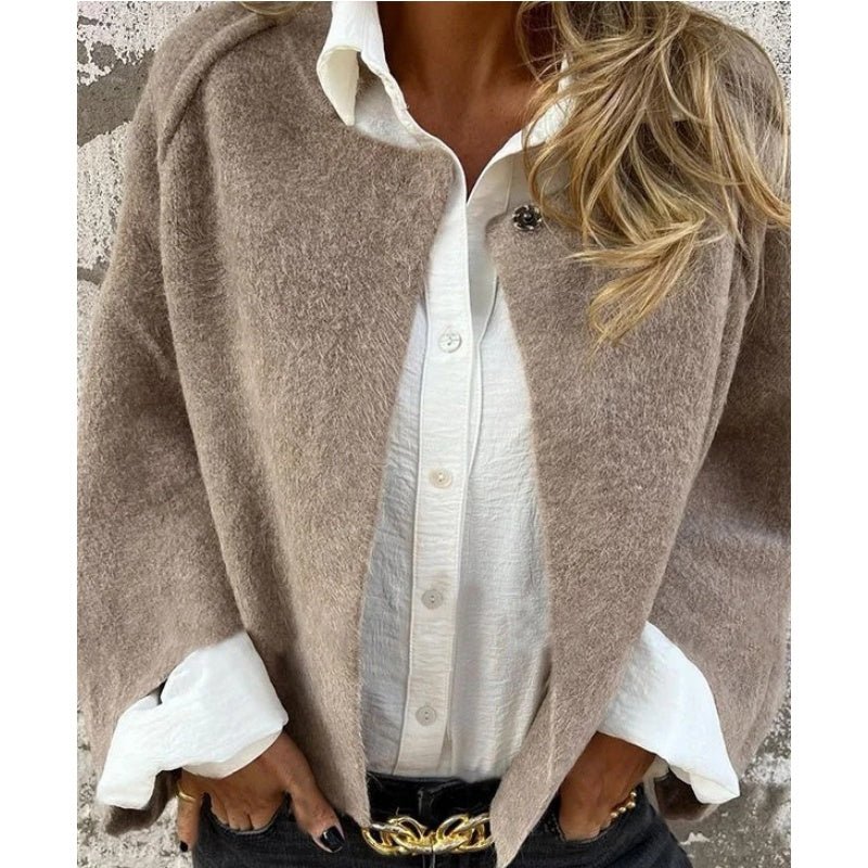 Elise | Veste courte à manches évasées chic