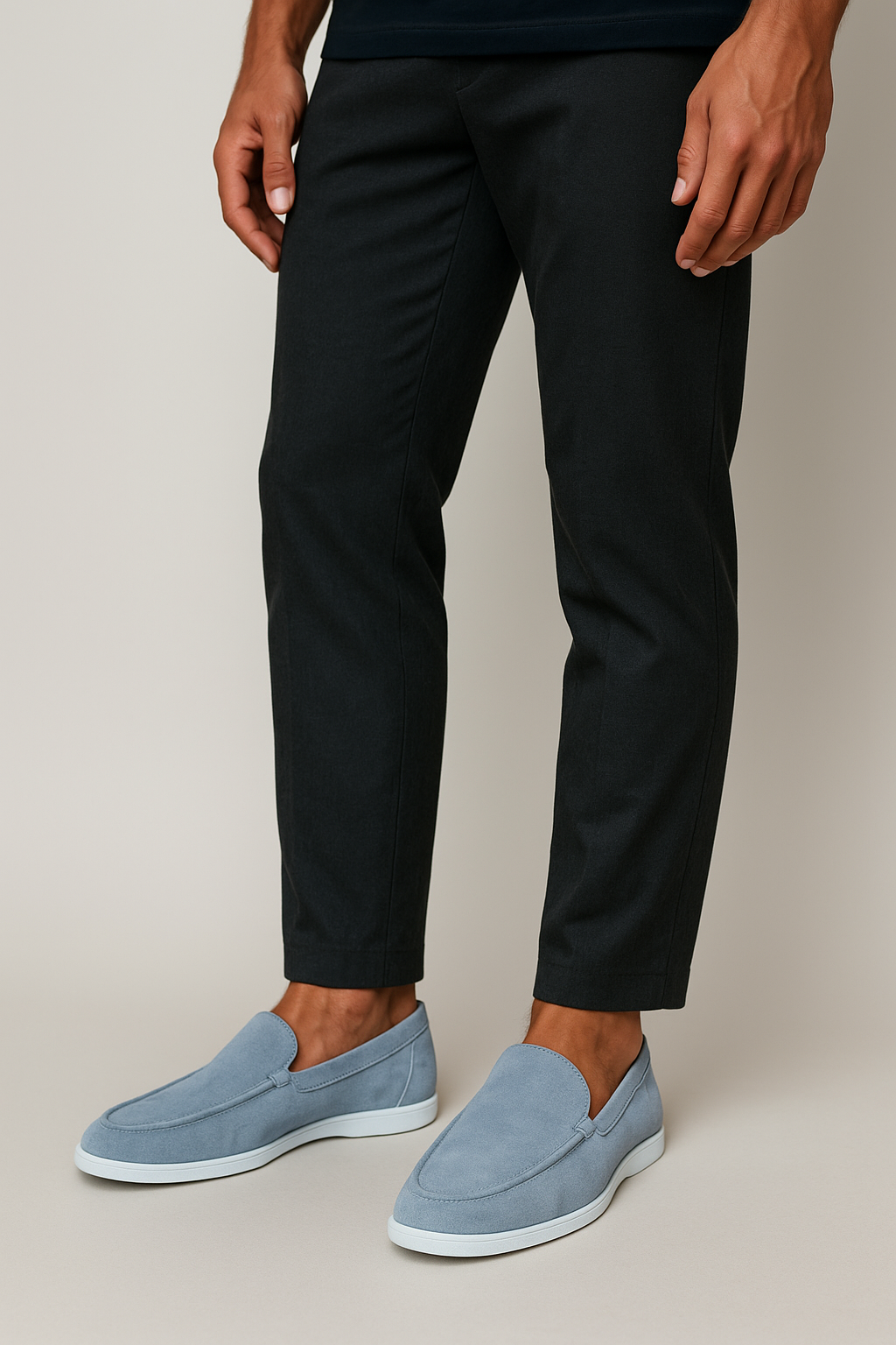Adrien | Mocassins élégants en daim