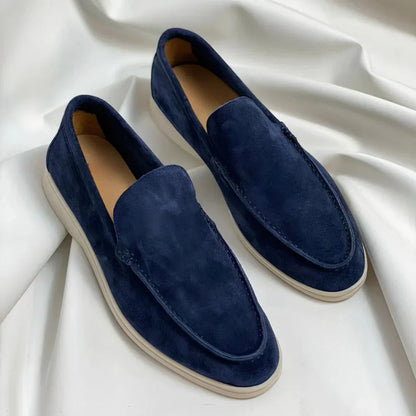 Adrien | Mocassins élégants en daim