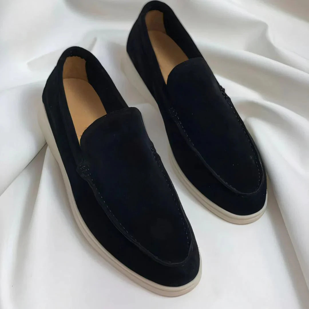 Adrien | Mocassins élégants en daim