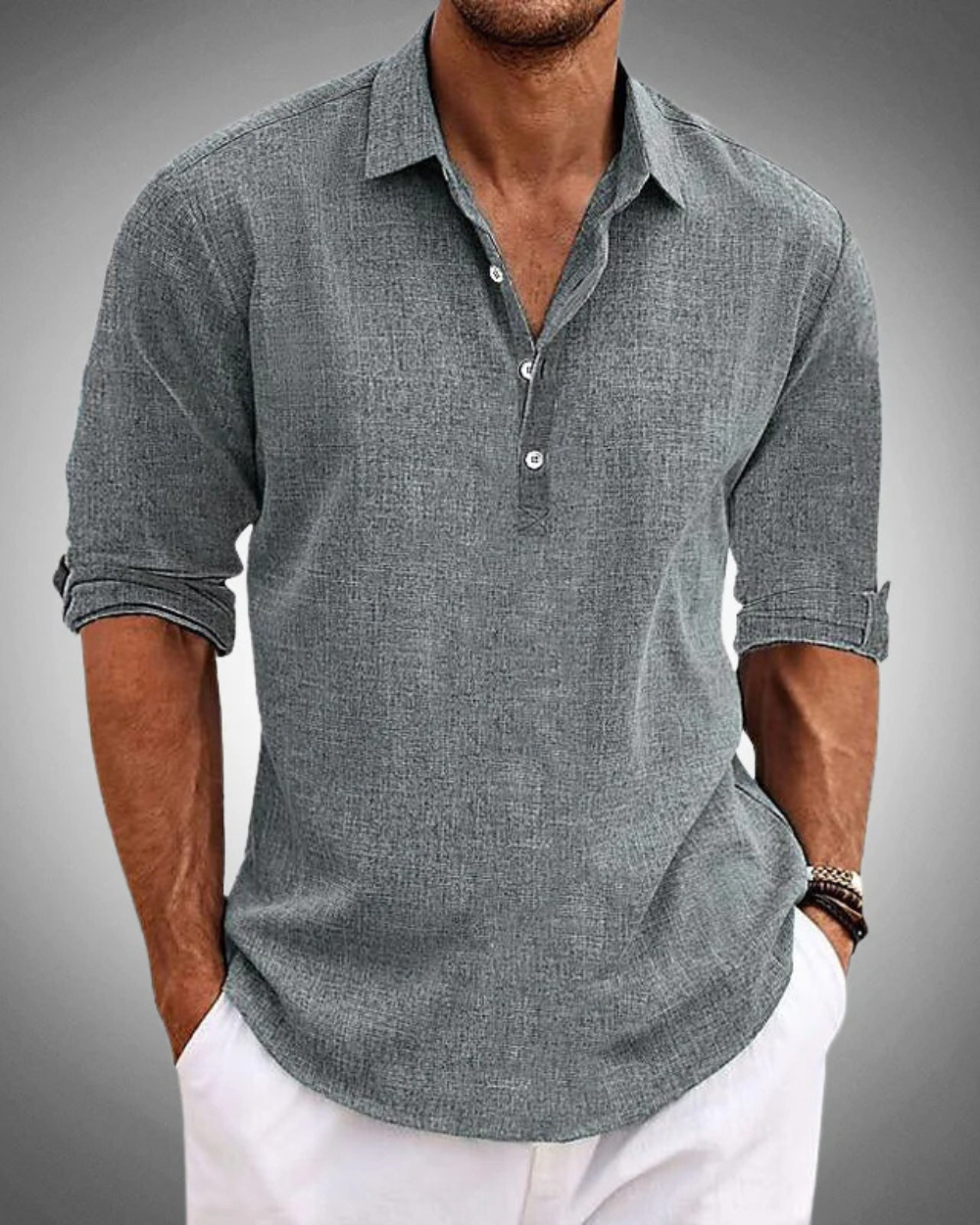 Sabbio | Chemise Classique en Coton
