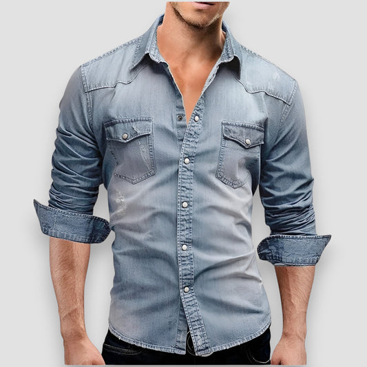 Kurt | Chemise en denim classique