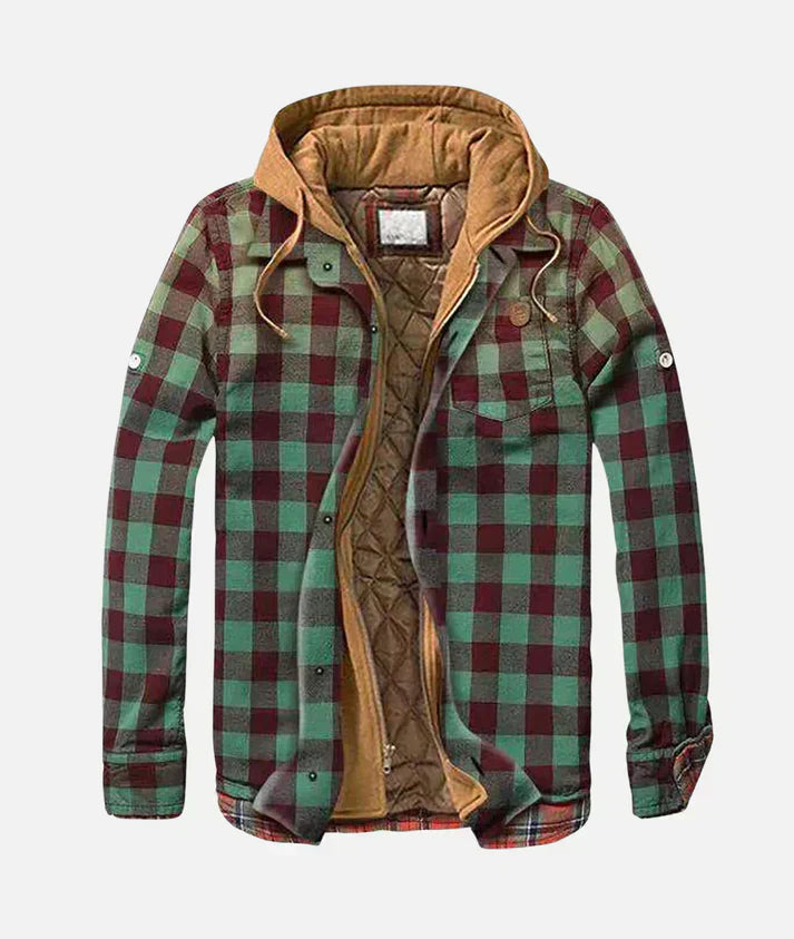 Maelric | Veste patchwork à carreaux